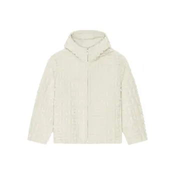 GIVENCHY FW23 Leather Jacket Women's White