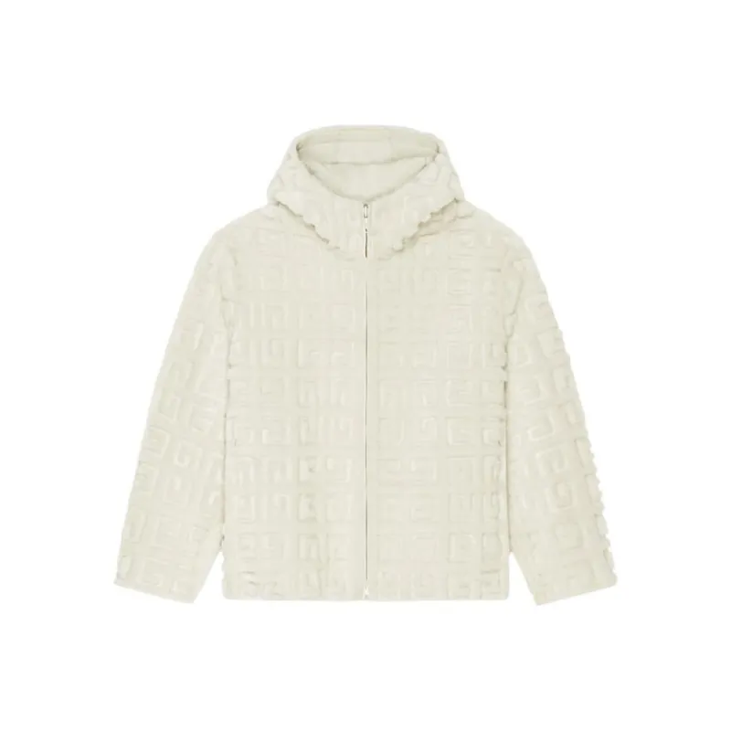 GIVENCHY FW23 Leather Jacket Women's White-0