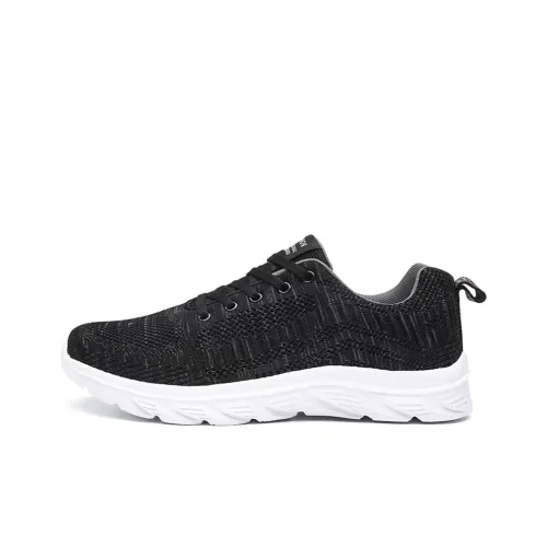 Medd Casual Shoes Men Low Top Black White Gray