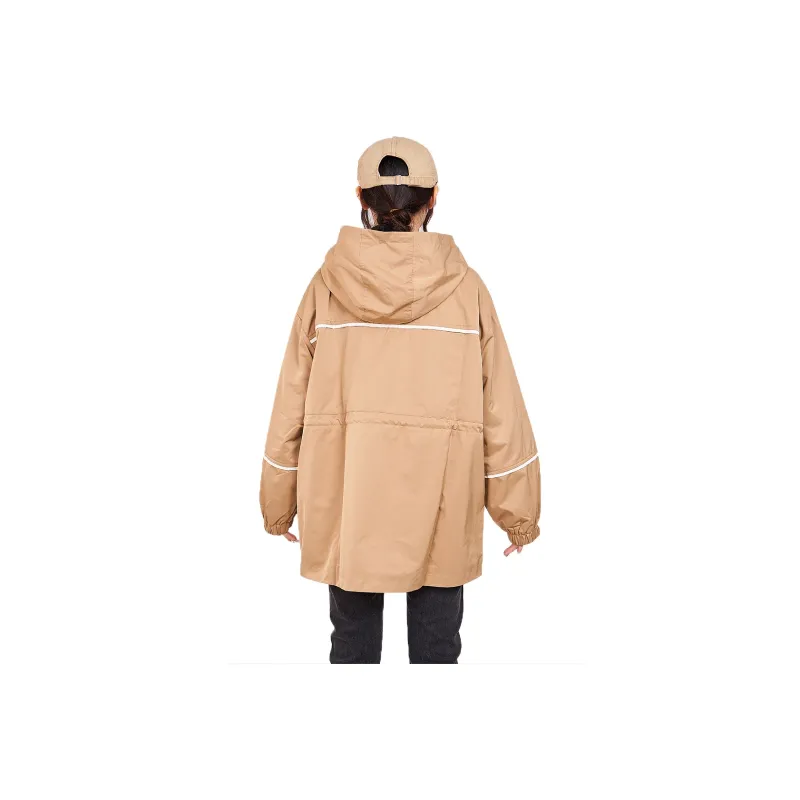 MUGUOGUOMU Cropped Coats Women's-2