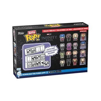 Funko Marvel — Iron Man 4 Pack Chibi Figures