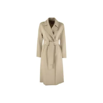 MaxMara Studio Belted Mid Length Coat