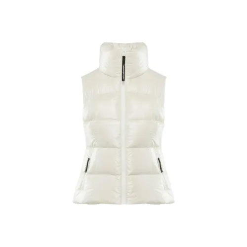 ARITZIA The Super Puff The SuperSnug Puff Vest Hi Gloss Down Jacket Women's Birch/Birch Wood