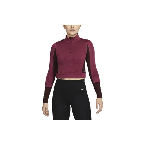 Nike THERMA FIT ADV Cropped Coats Women's Red
