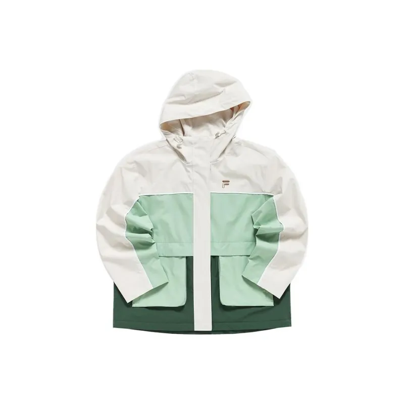FILA Puffer Jackets Women's Wheat Cream-0