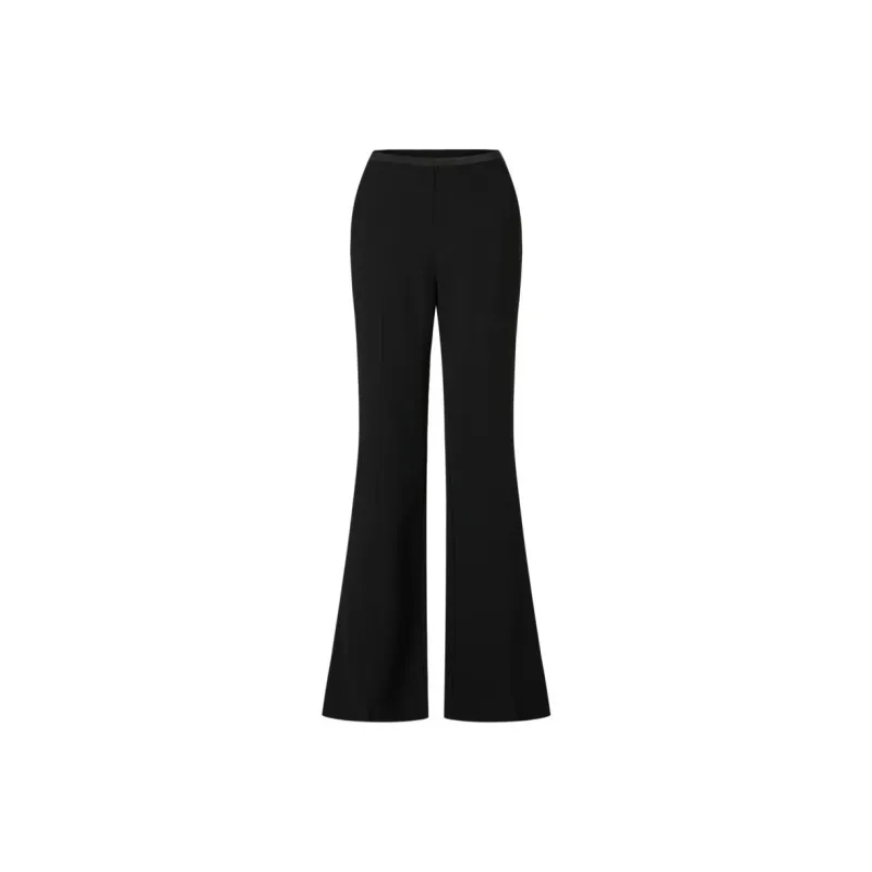 JZ. ANNAKRO Casual Pants Women's Plain Black-0