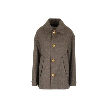 Ami Alexandre Mattiuss Oversized Short Belted Coat