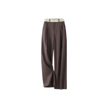IHIMI Casual Pants Women's Raspberry Red