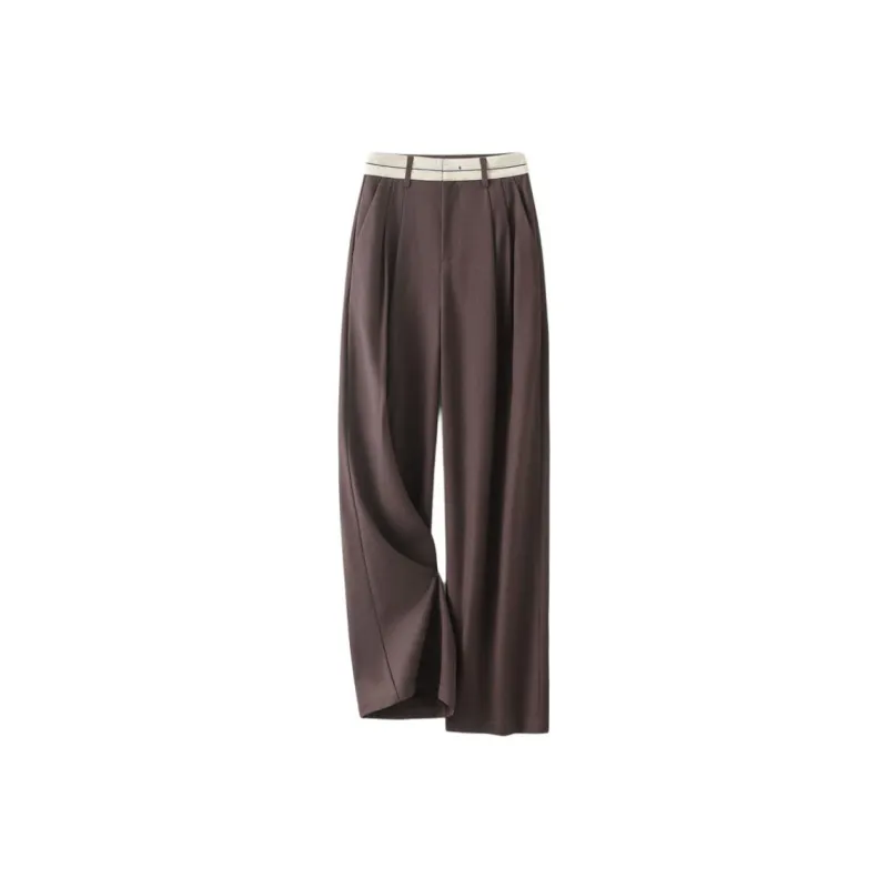 IHIMI Casual Pants Women's Raspberry Red-0