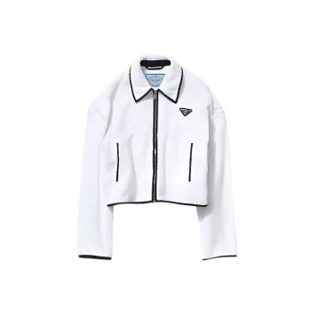 PRADA SS22 Jackets Coats Women's White