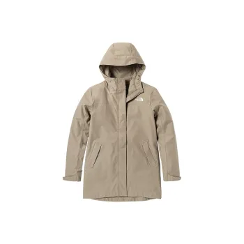 THE NORTH FACE City Outdoor Collection Waterproof, Windproof, And Breathable Windbreaker Jacket Women's Khaki