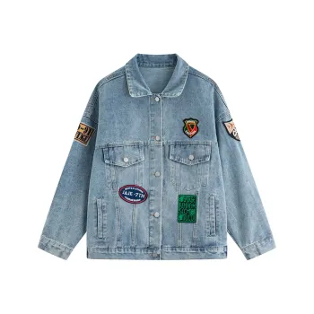 Juden Choi Denim Jacket Women's Blue
