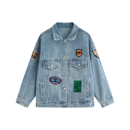 Juden Choi Denim Jacket Women's Blue