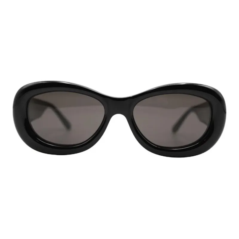 COURREGES Irregular Shape Sunglasses Women's Black-1