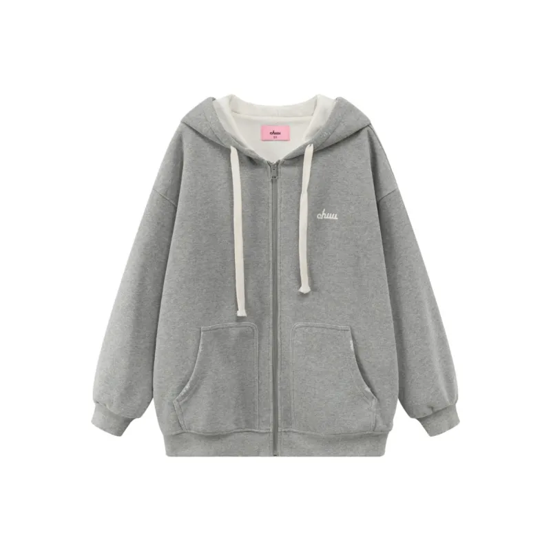 CHUU Sweatshirt Women's Light Heather Gray-0