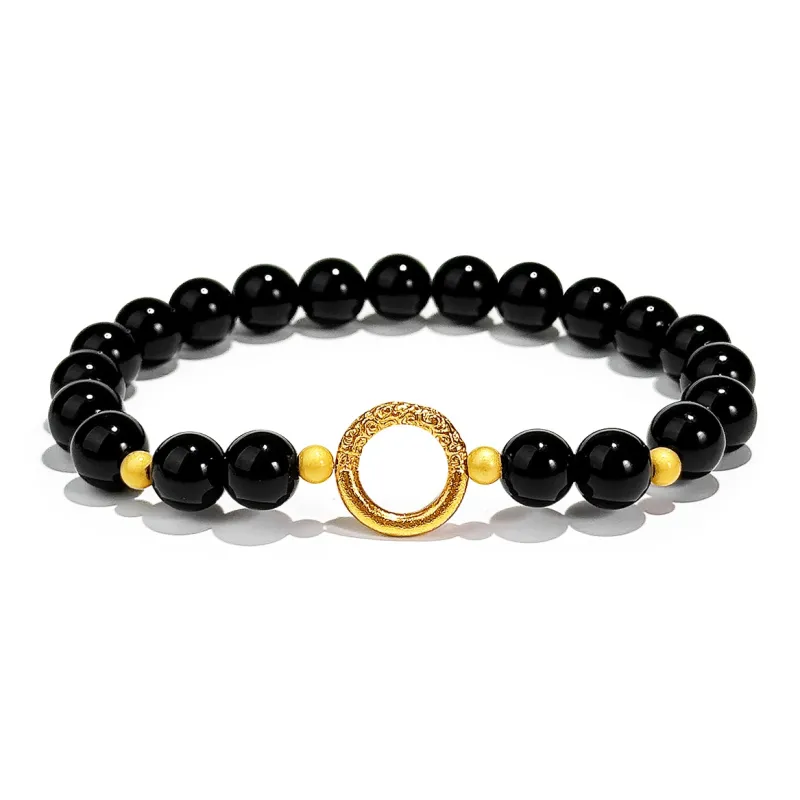 PUTUOSHANWENCHUANG Agate Bracelets Unisex-0