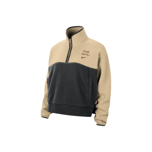 Nike Texas Swoosh Fly Velvet-feel Coat Women's Earth Yellow