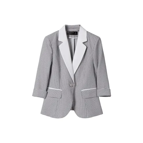DonnaZilan Business Suit Women's Gray