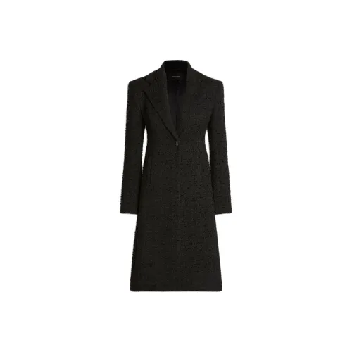 SCANLAN THEODORE Boucle Coat Coats Women's Black
