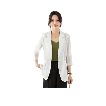 TERRE BLEUE Business Suit Women's White