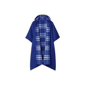 Burberry Vintage Check Reversible Cashmere Cape