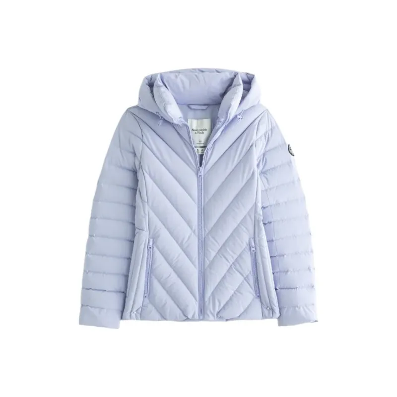 Abercrombie＆Fitch Down Jacket Women's Light Blue-0