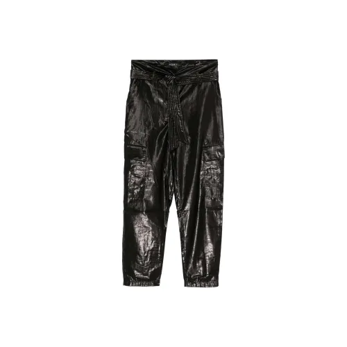 Mes Demoiselles 블랙 여성 캐주얼 팬츠