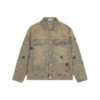 Beauty At 19 Denim Jacket Women's Yellow Mud