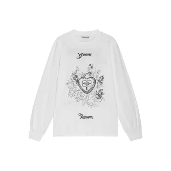 GANNI Graphic print Sweatshirt