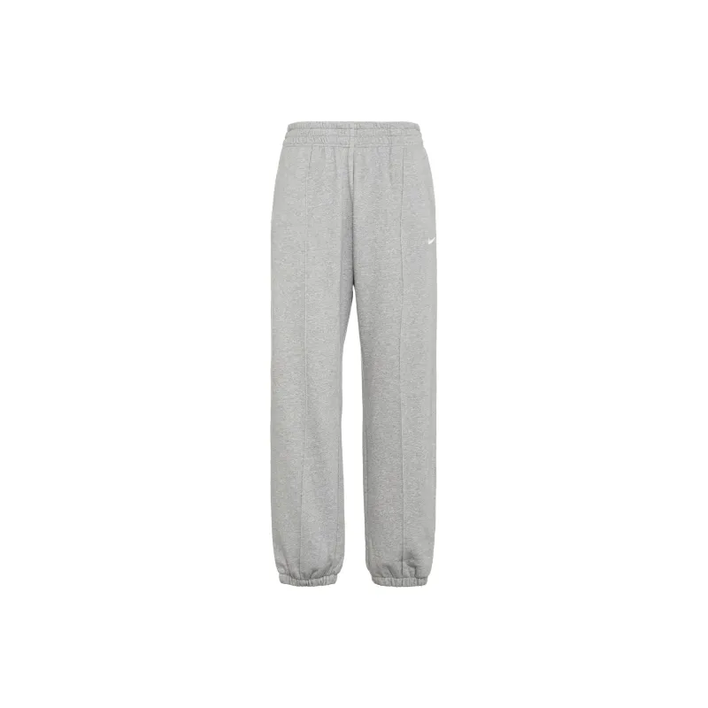 Nike Women's Sportswear Collection Essential Fleece Trousers Dark Grey Heather/White-0