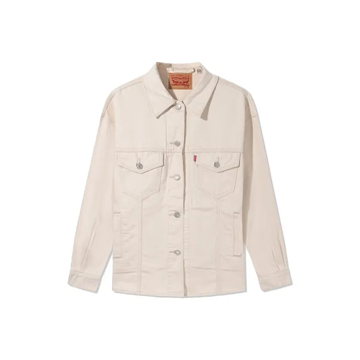 Levi's FW21 Denim Jacket Women's Ecru-0