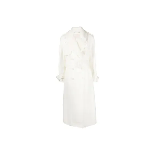 ERMANNO SCERVINO Double-Breasted Belted Trench Coat