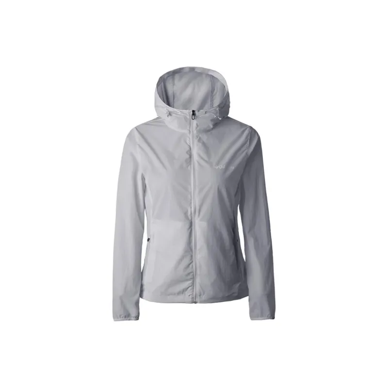 Columbia Quick Dry, Windproof, And Breathable Sun Protection Clothing Women's Gray-0