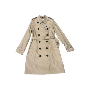 Burberry Coats Women's Beige