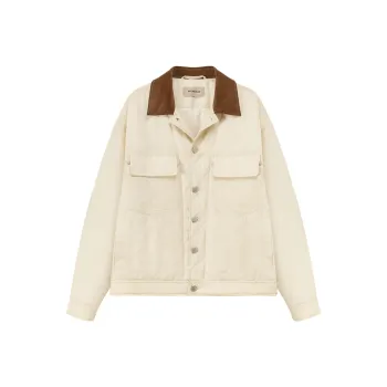 NO ONE ELSE Puffer Jackets Unisex Ecru