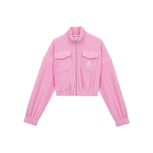 Sailor Moon X Maje X Sailor Moon Cropped Coats Women's Pink