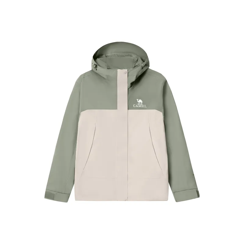 CAMEL All weather Water Resistant Windproof Breathable Warm Windbreaker Jacket Women's-6