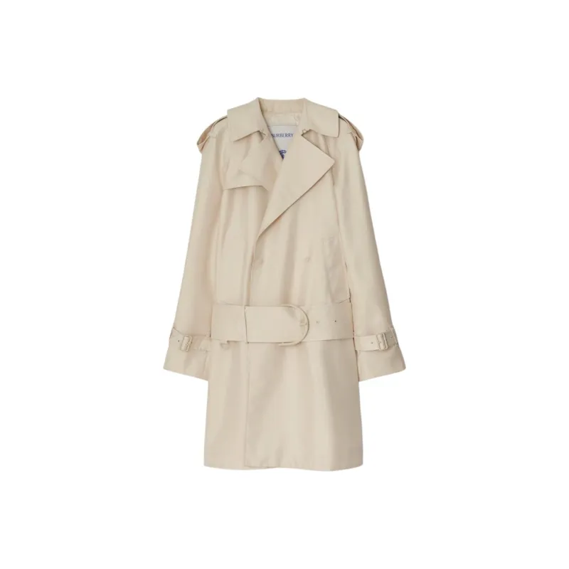 Burberry Double breasted Short Trench Coat-0