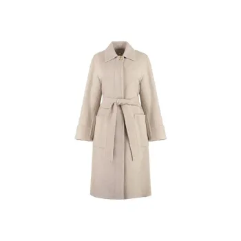 VINCE Coats Women's Ecru
