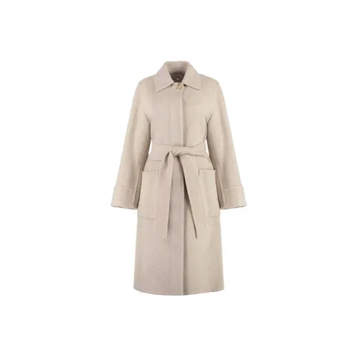 VINCE Coats Women's Ecru