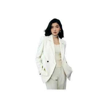 TKY SHOP Business Suit Women's Moon White