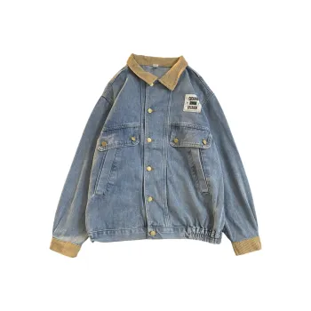 PANDA BASE Denim Jackets Unisex