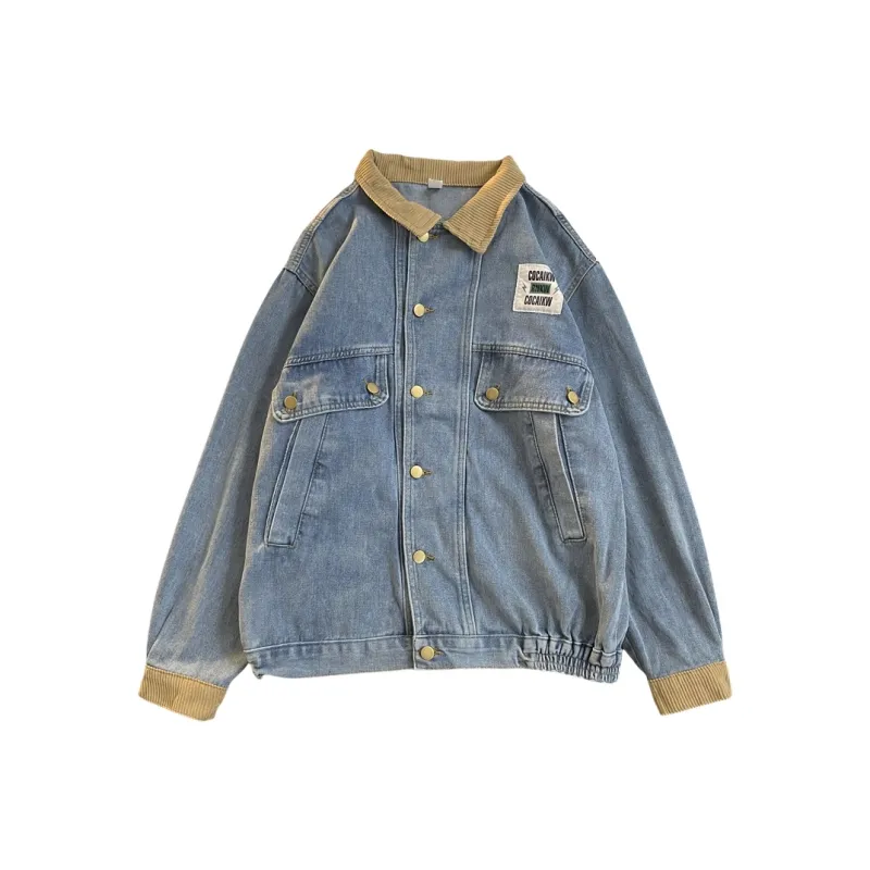 PANDA BASE Denim Jackets Unisex-3