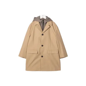 FENDI Trench Coats Women's Camel