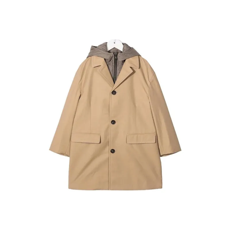 FENDI Trench Coats Women's Camel-0