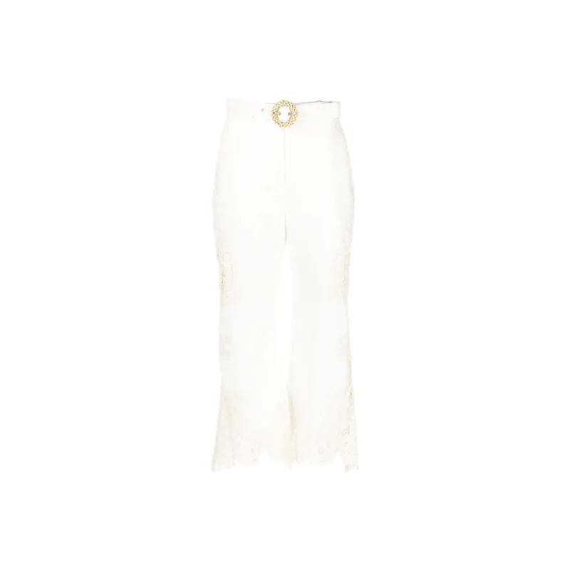 Zimmermann Tiggy Embroidered Trousers-0