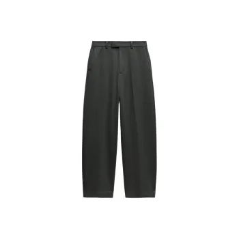 ZARA ZW Series Casual Pants Women's Dark Green