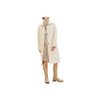 HERMES FW24 Coats Women's White