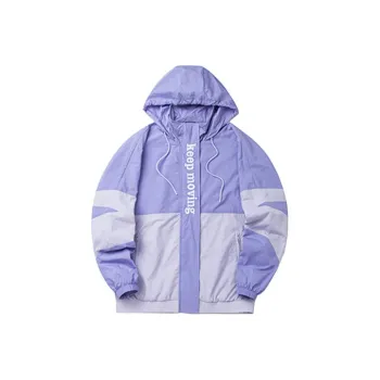 ANTA Life Collection Cropped Coats Women's Sky Feather Blue