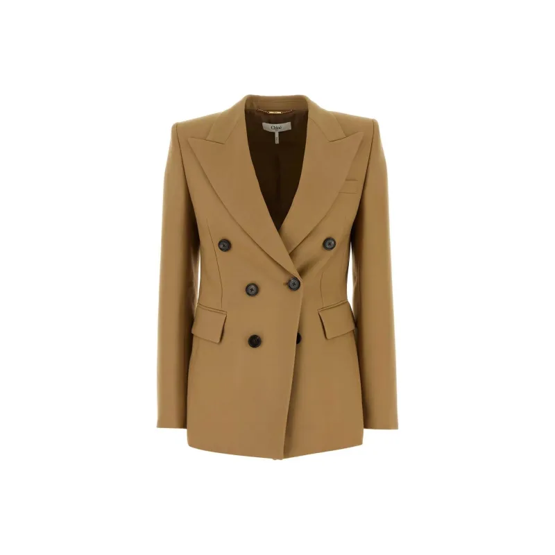 Chloé Double Breasted Tailored Jacket-0